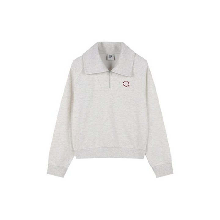 100정품폴햄 맨투맨 여성 소프트테리 하프집업 크롭 PHE3TR2030 캐주얼