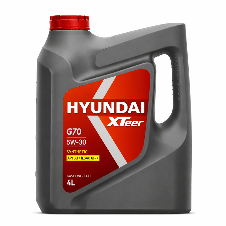 현대 엑스티어 XTeer G70 SQ/GF-7 5W-30 가솔린 엔진오일 4L 1개, 4L, 1개