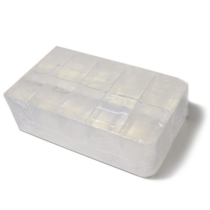 만들기재료 캔들바다 크리스탈 비누베이스 (더욱 투명한 비누베이스) tea프리, [ 1kg * 20개 (1박스) ]
