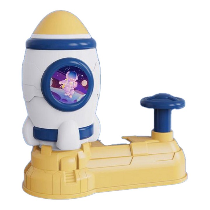 퓨어디아 뿅뿅 캐치 플라잉 클레이 우주선 어린이 장난감 조카 선물 완구, 우주로켓 뿅뿅이