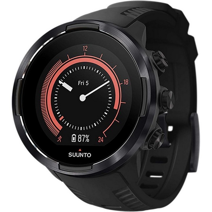 순토 (SUUNTO) 순토 나인 바로 (SUUNTO 9 BARO) 블랙 트레일 러닝 스마트 워치 GPS 등산 [일본 정규품  메이커 보증] SS050019000