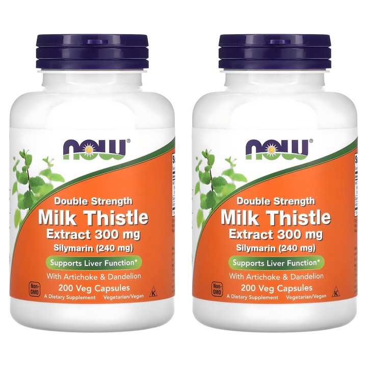 나우푸드 실리마린 밀크 시슬 추출물 300mg 베지 캡슐