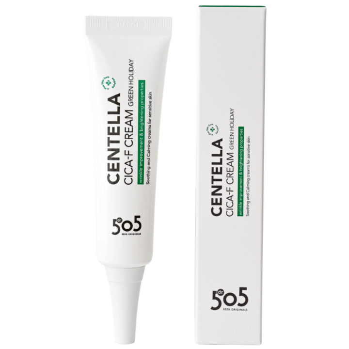 닥터505 센텔라 시카에프 크림 그린홀리데이 (센텔라스카 연고형 egf 여드름 스팟), 1개, 20ml