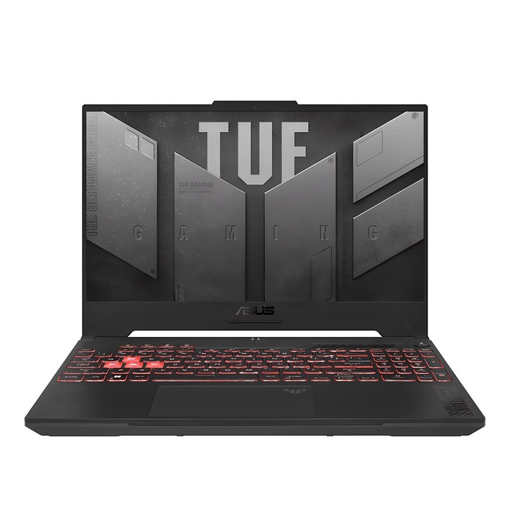 에이수스 2024 TUF 게이밍 A15 15.6 라이젠7 라이젠 7000 시리즈 지포스 RTX 4050, Mecha Gray, 512GB, 16GB, Free DOS, FA507NURLP164