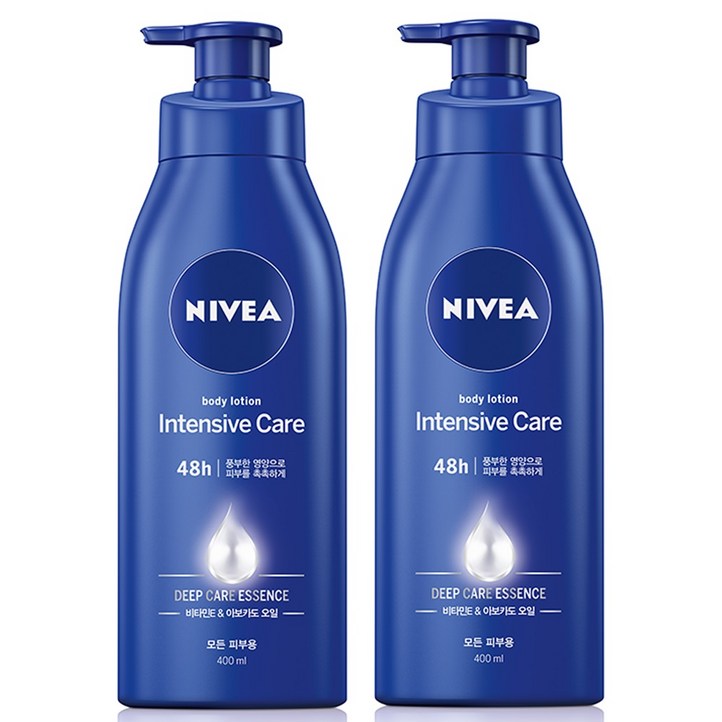 니베아 인텐시브 바디로션, 400ml, 2개