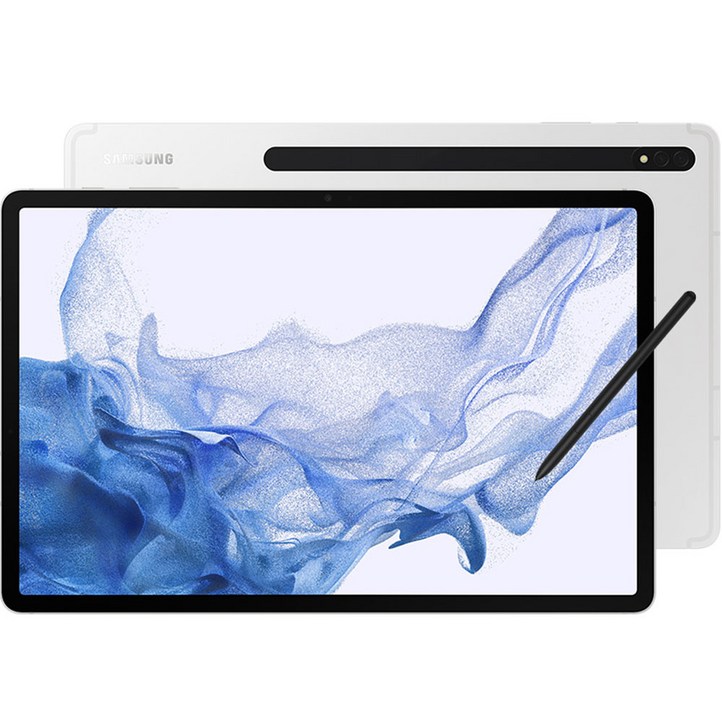 삼성전자 갤럭시탭 S8 플러스 SMX800, 실버, 128GB, WiFi