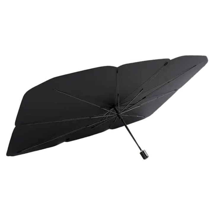 아이엠듀 썬브렐라 차량용 햇빛가리개 우산형 대형, 블랙, 1개 20230728