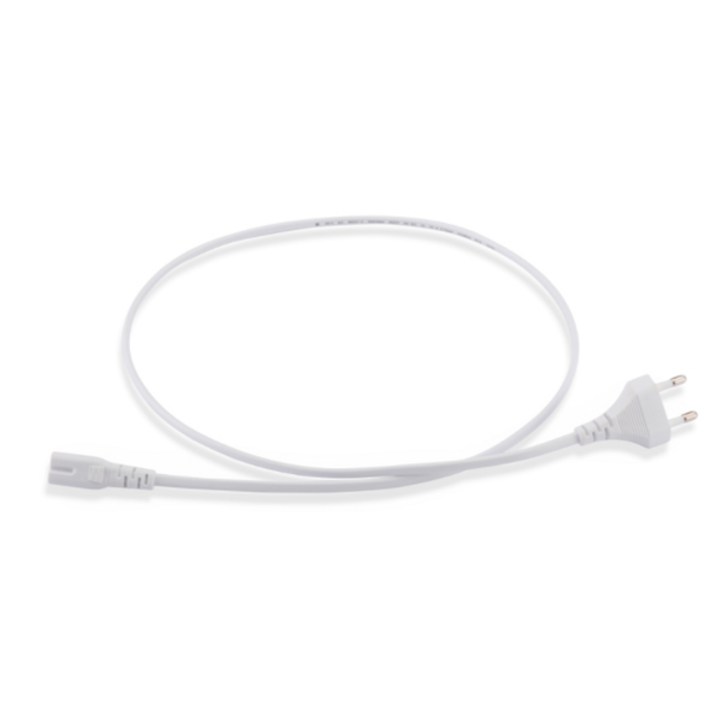 삼정 컴퓨터 모니터 파워 전원 케이블 일자브래트형 8자 WHITE AC 220V