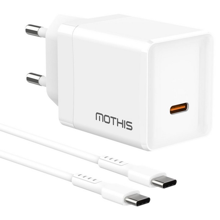 모디스 45W GaN PD 3.0 PPS 초고속 충전기 어댑터  C to C 60W 케이블 1.5m 세트