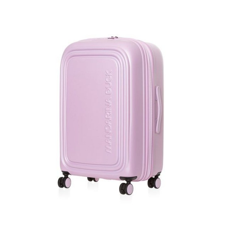 만다리나덕 LOGODUCK TROLLEY MEDIUM EXP SZV3215S PASTEL LAVENDER 26인치 확장 캐리어