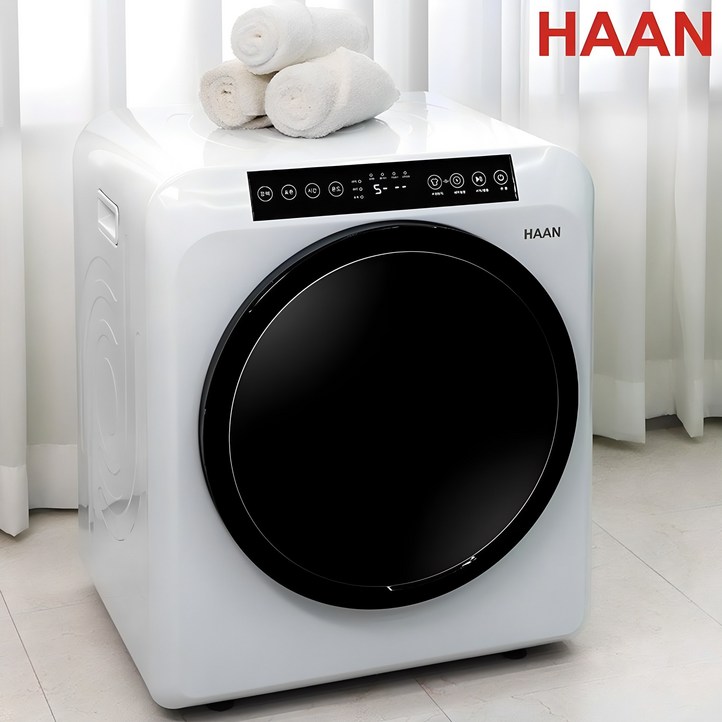 한경희 UV살균 미니건조기 5kg 빨래 원룸 의류 건조기 화이트, 색상화이트, 화이트