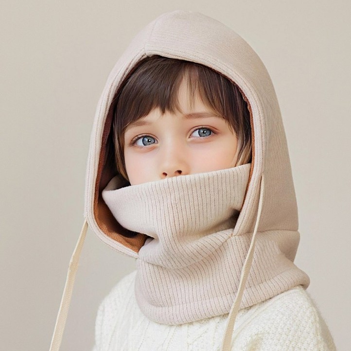 폼비 아동 기모 바라클라바 넥워머 KC인증