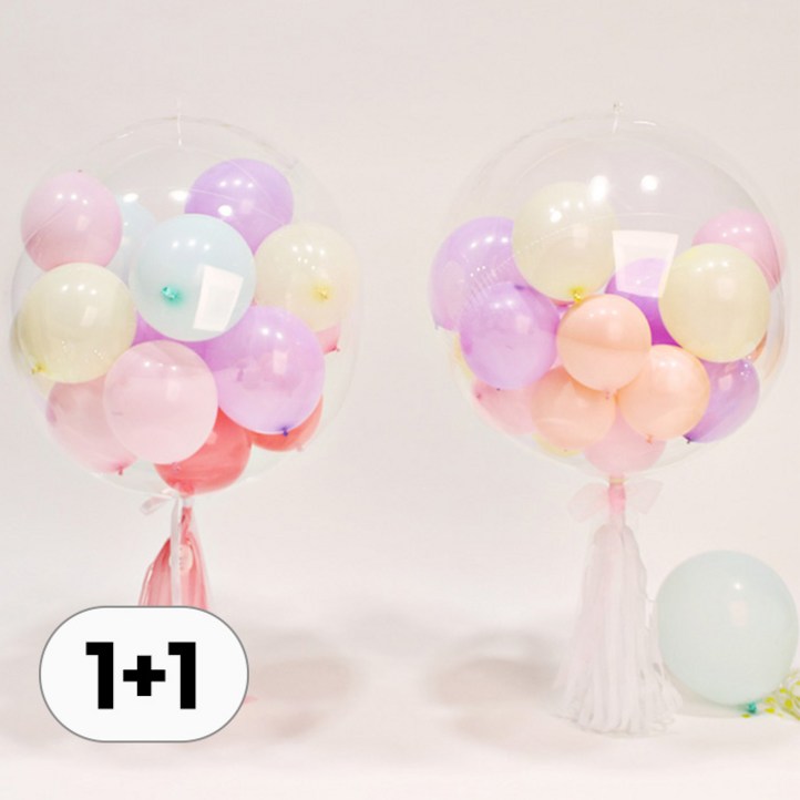 11 DIY 레터링 풍선 세트 생일 파티 용품 백일 버블 꽃풍선 만들기 용돈 축하 이벤트