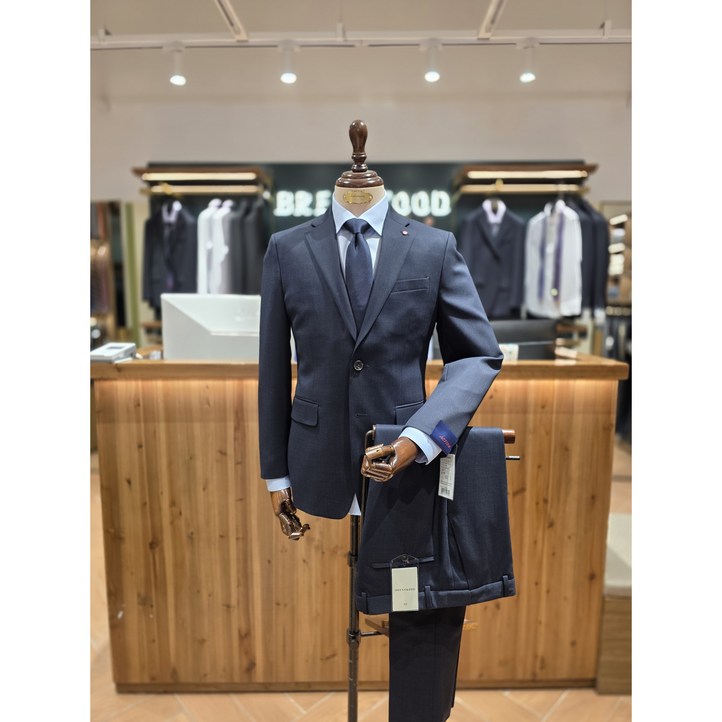 코오롱 브렌우드 울 블렌디드 슬림 슈트 수트 정장 양복 세트 춘하정장 봄여름정장 비즈니스 SS26  BRFFS26241  NYX