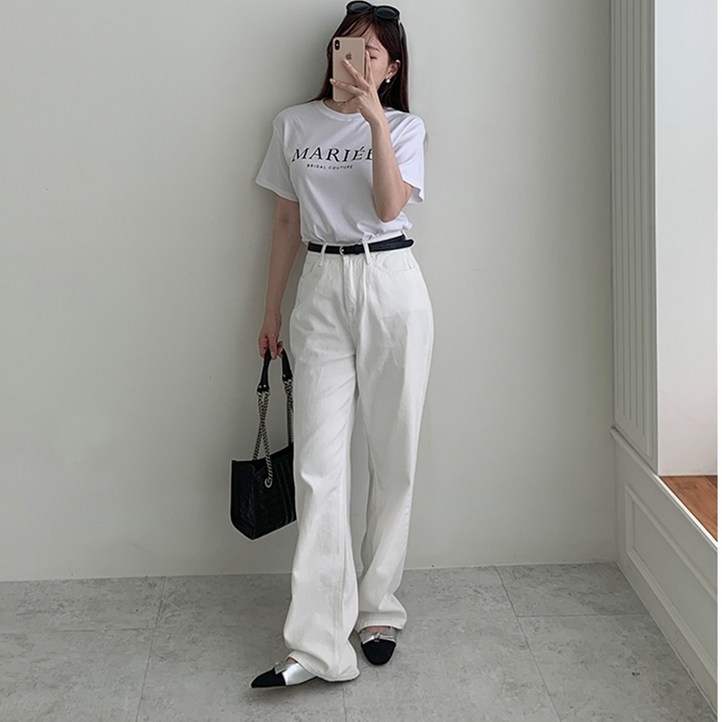 Lovin closet 여성 와이드 데님 팬츠 Lovin closet 여성 와이드 데님 팬츠