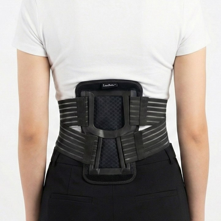 라인벨라 의료용 폭좁은 손바닥 허리보호대