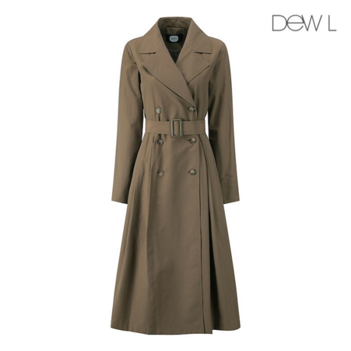 듀엘 A라인 더블 트렌치자켓 BRL233PSI002 1814227