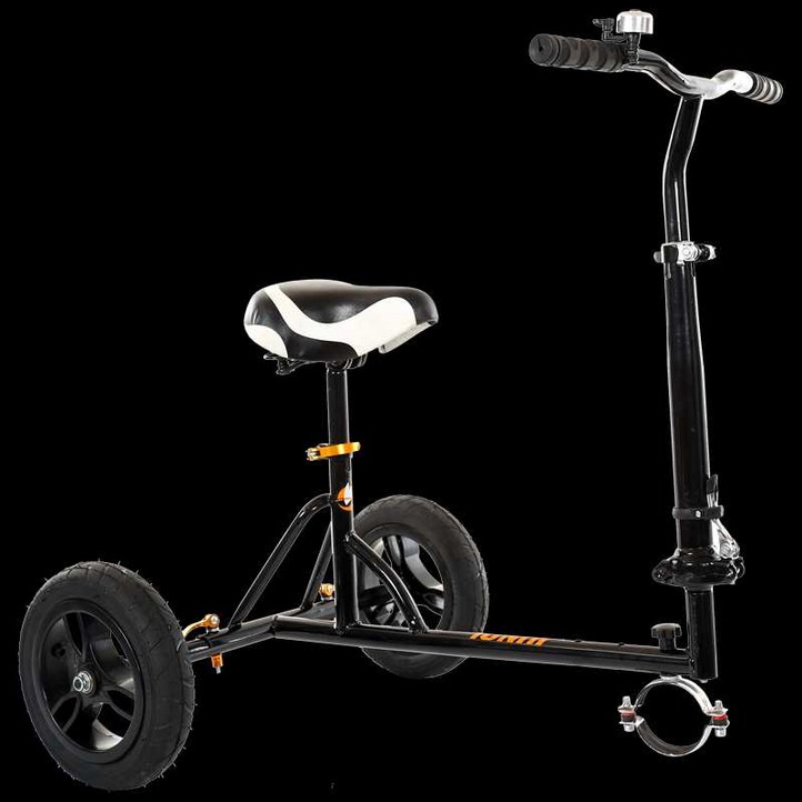 전동휠 보조바퀴 사륜 접이식 A 전동휠 왕발통 외발