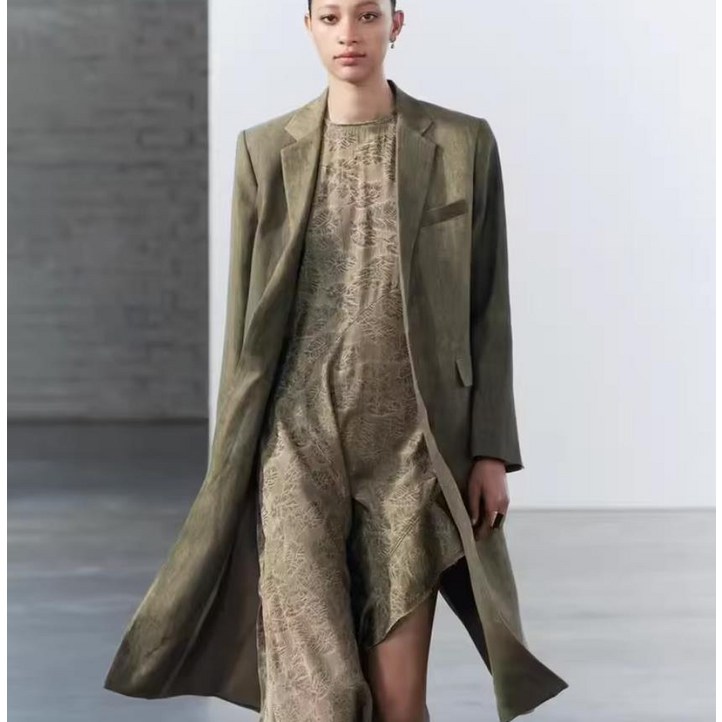 19H7034  zara 여자정장코트 자라코트 롱  3027723