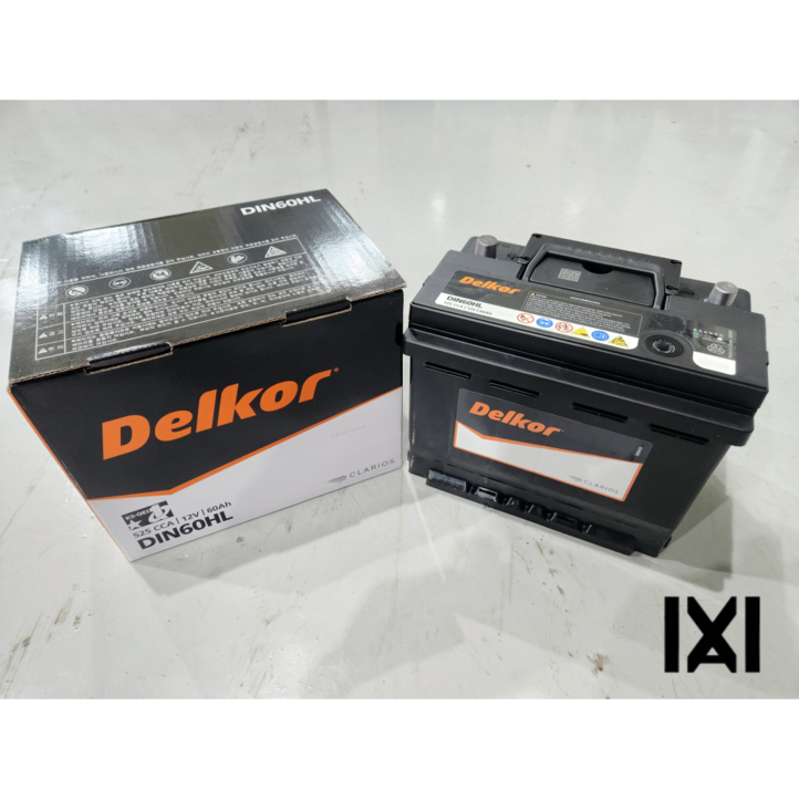 델코 DIN60HL 차량용 밧데리 아반떼 md AD K3 QM6 자동차 배터리