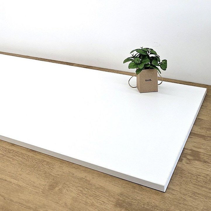 국내제조 E0 친환경소재 사월의가구 상판 식탁 테이블 책상 합판 18T 상판, 1단, 화이트