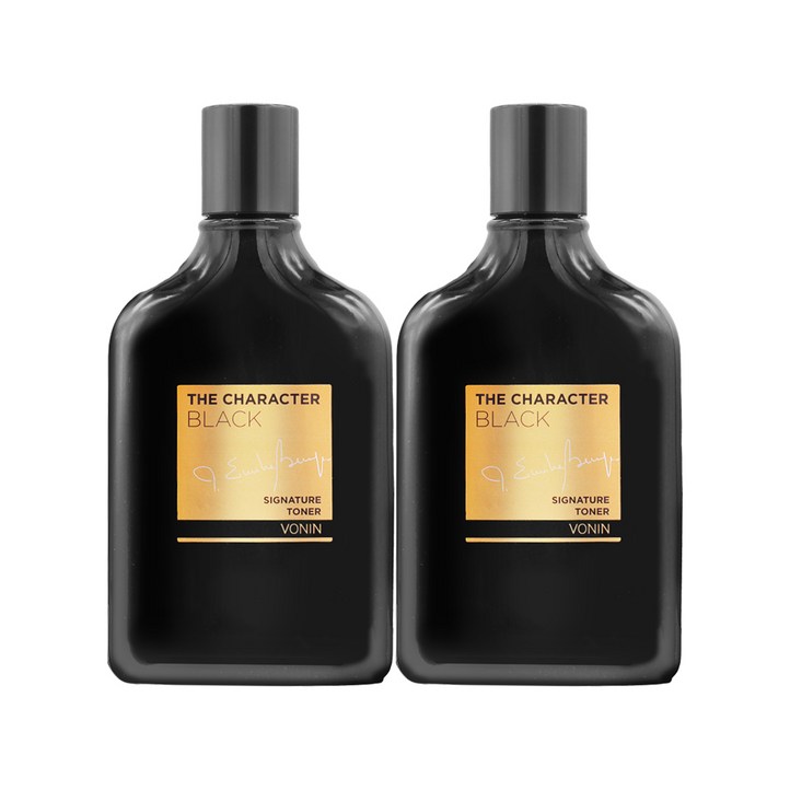 보닌 더캐릭터 블랙 시그니처 토너 140ml 2개 보닌 더캐릭터 블랙 시그니처 토너 140ml 2개