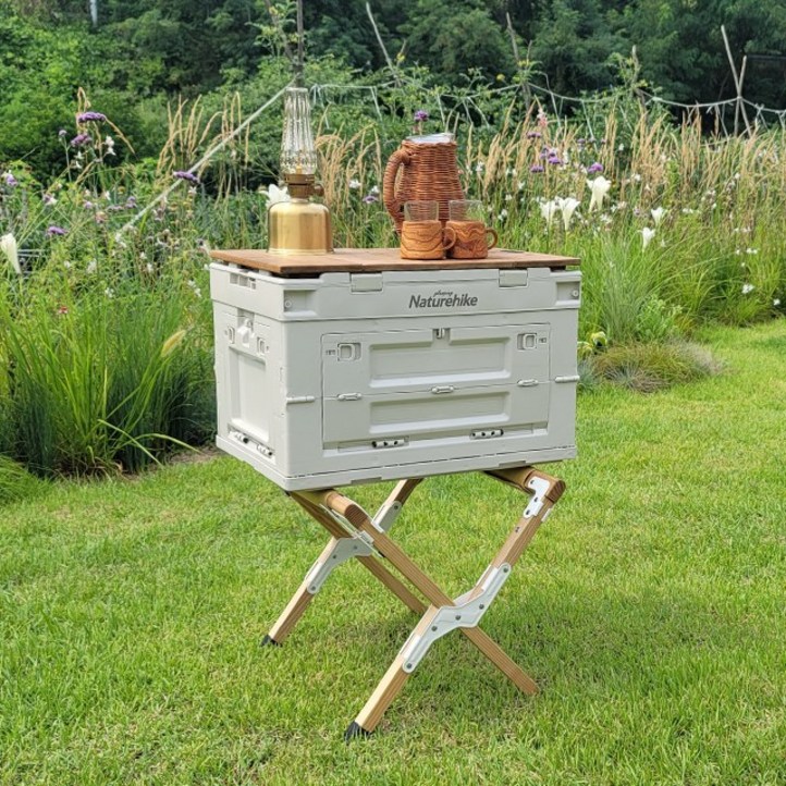 네이처하이크 슈퍼 우드 쿨러 스탠드, 애쉬