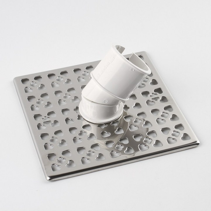 스텐 배수구 유가 세탁기용 뚜껑 커버 180x180mm