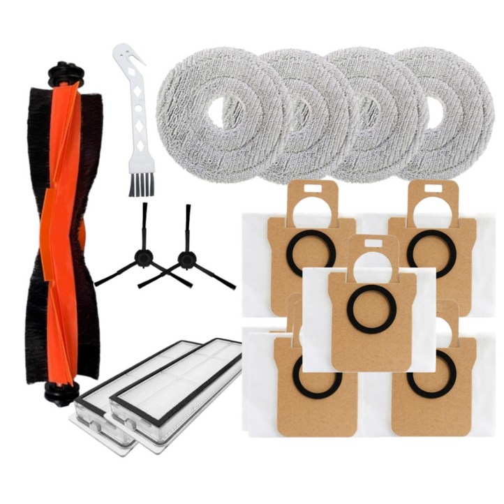 퓨어퍼스트 샤오미 X10 호환 소모품 블랙 기프트팩, 1세트, pf 15pcs