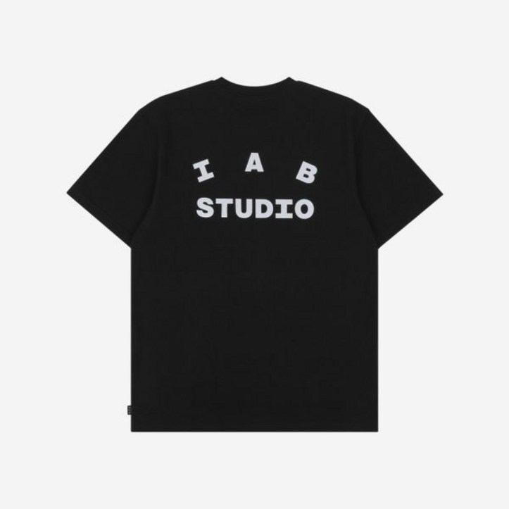 정품 보증 아이앱 스튜디오 티셔츠 블랙 화이트 IAB Studio TShirt Black White 정품 보증 아이앱 스튜디오 티셔츠 블랙 화이트 IAB Studio TShirt Black White