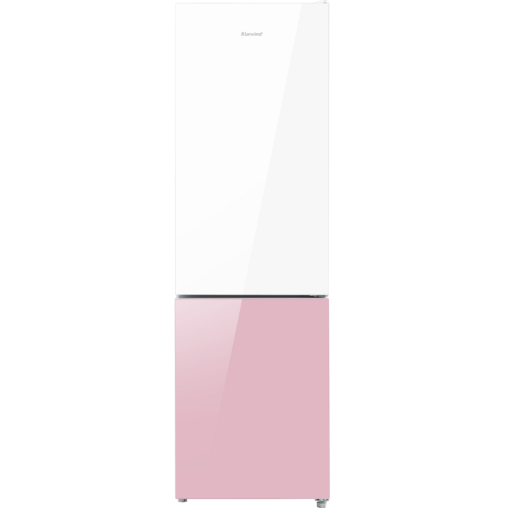 캐리어 피트인 파스텔 콤비 일반형 냉장고 250L 방문설치, 화이트상단, 핑크하단, KRNC250PSM1