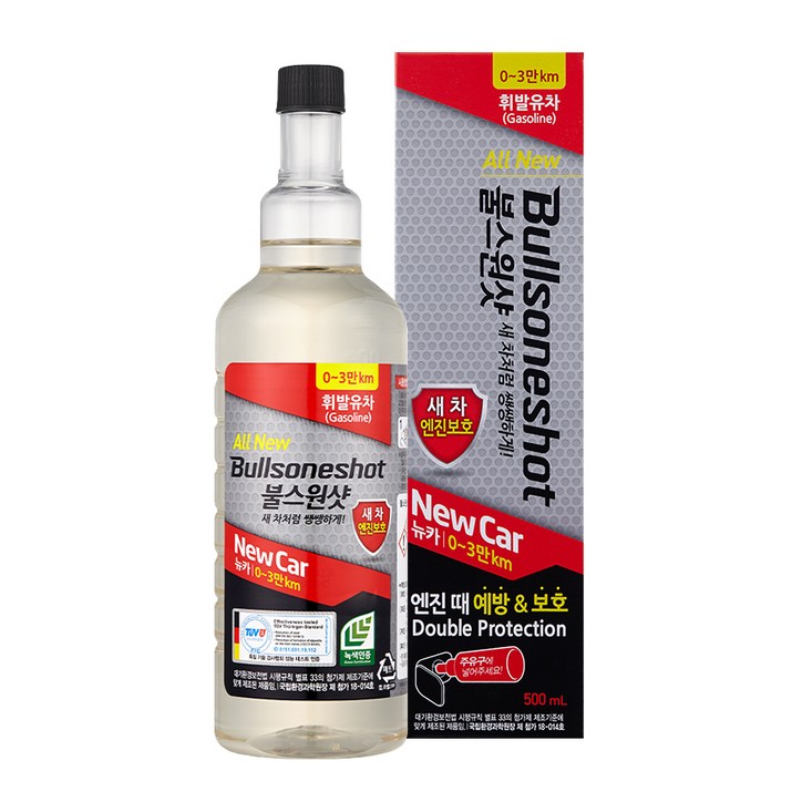 불스원 불스원샷 New Car 연료첨가제 경유휘발유 500ml, 1개, 가솔린휘발유