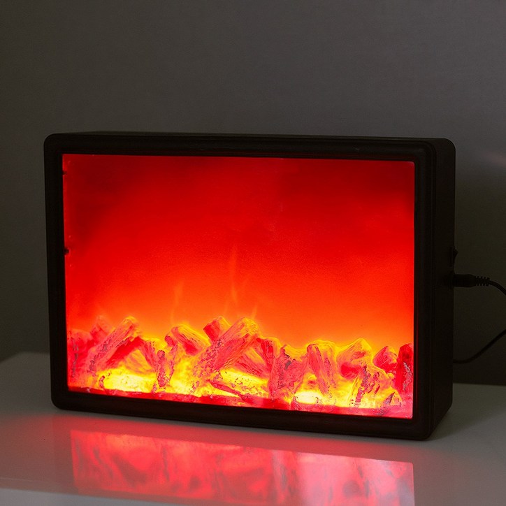HK.SELL 살아있는 불멍 모던 벽난로 LED 무드등 HK.SELL 살아있는 불멍 모던 벽난로 LED 무드등