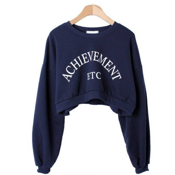 시크블랙 윗블랑 프린팅 베이직 크롭 맨투맨 cpt11629k31