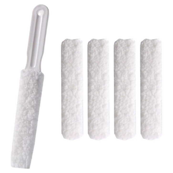 달콤상점 에어컨 청소솔 브러쉬 본품 + 리필 4p 세트