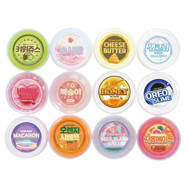 아트니즘 슬라임 인기박스 12종 세트