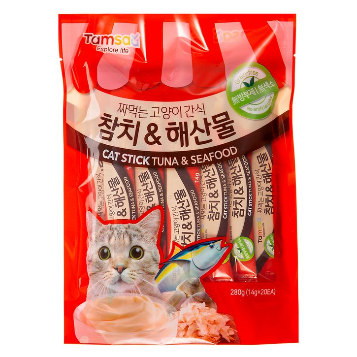 탐사 국내생산 짜먹는 고양이간식 탐사 국내생산 짜먹는 고양이간식