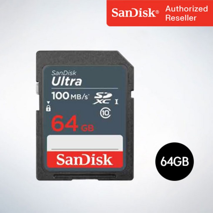 샌디스크 SD메모리카드 SDXC ULTRA 울트라 DUNR 64GB 샌디스크 SD메모리카드 SDXC ULTRA 울트라 DUNR 64GB