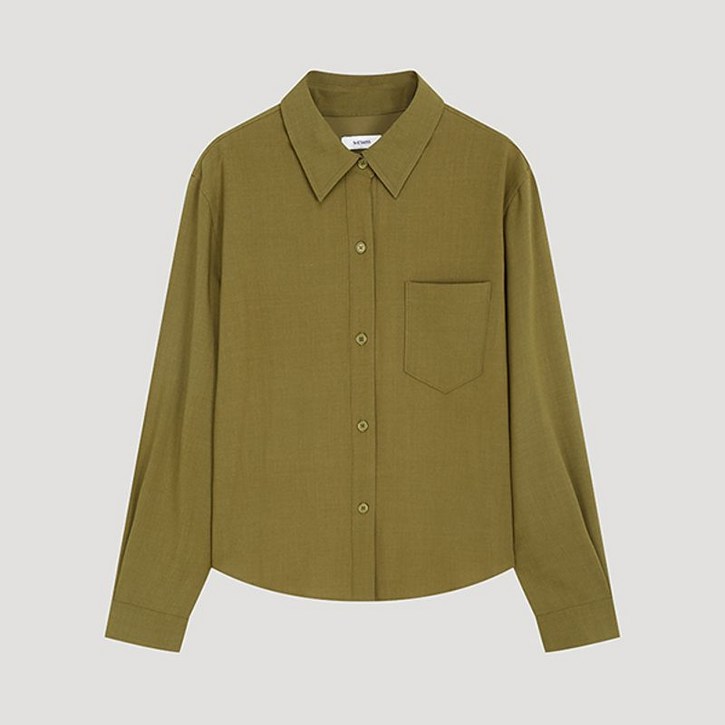 쉬즈미스 베이직 레귤러 포켓 셔츠 SWWSTO42050 KH