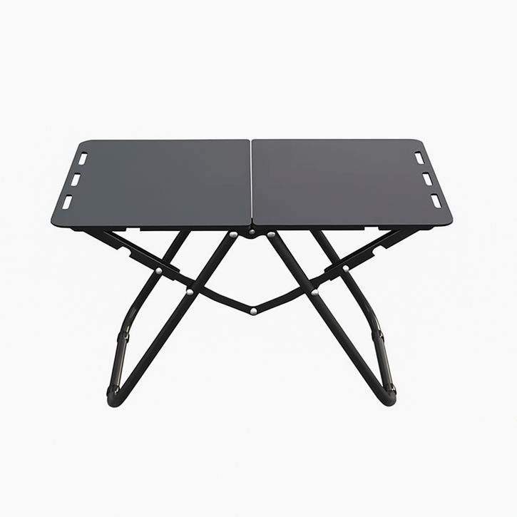 접이식 캠핑 테이블 차박 피크닉 폴딩 야외 미니 휴대용 폴더블 캠핑용 식탁, 블랙