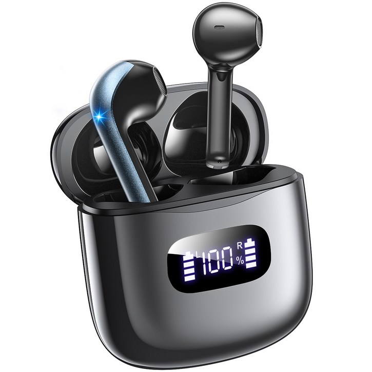 무선 블루투스 이어폰 오픈형 ENC 노이즈 캔슬링  고음질 C타입 이어폰