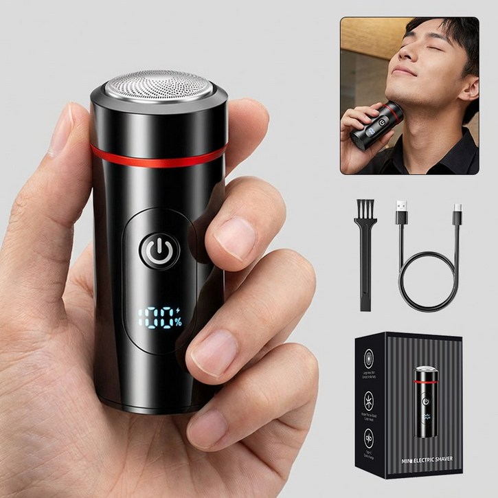 독일 고급 미니 면도기 방수전기면도기 휴대용면도기 여행용면도기