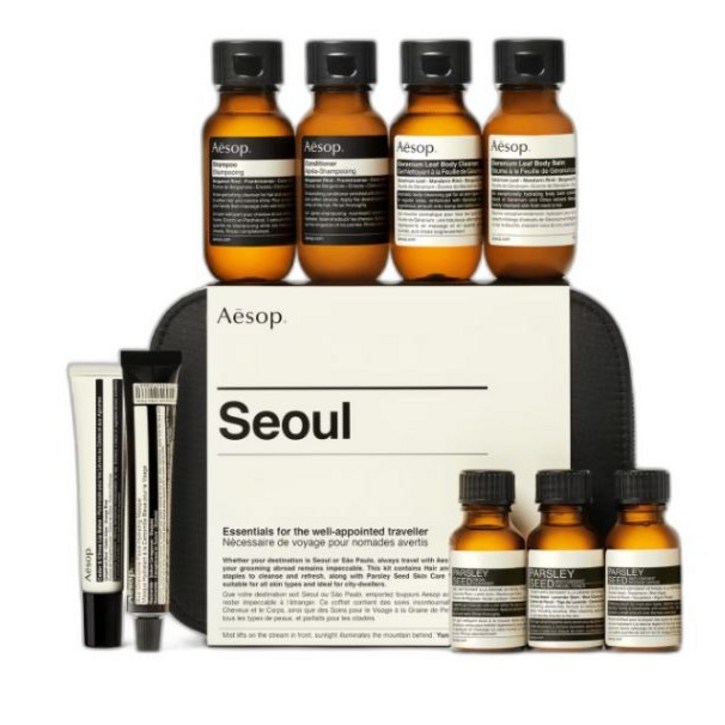 이솝 서울 여행용 키트, 9p