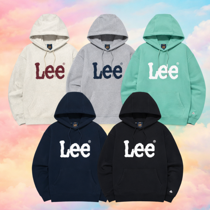 [국내매장판] LEE 리 빅 트위치 로고 인기 후드 5품목 택1