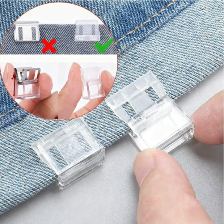 미블룸 안전하고 견고한 바지 기장 고정 클립 10P세트