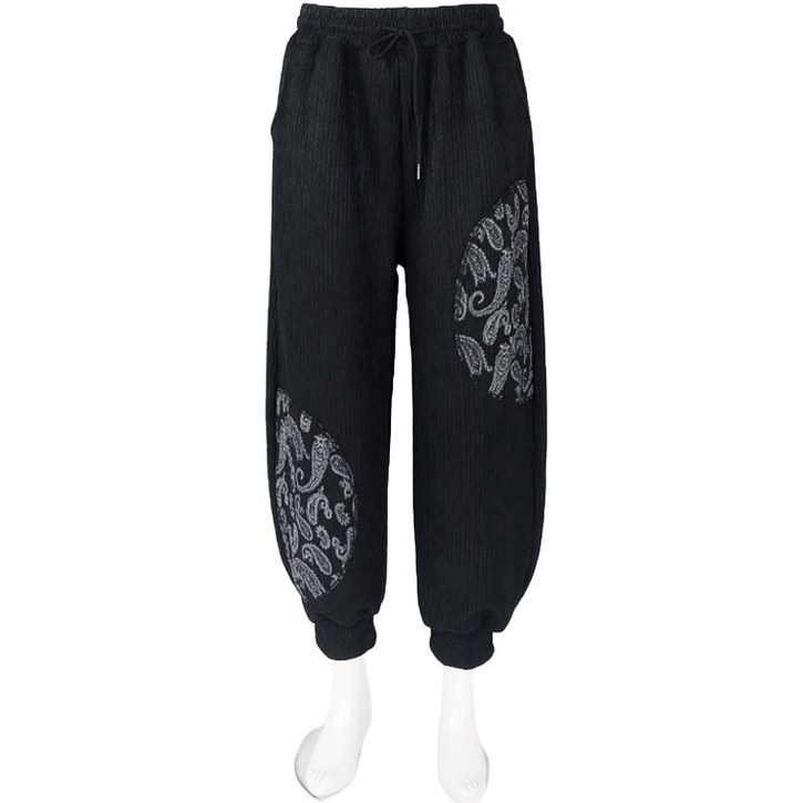 마켓투율 엄마옷 겨울바지 엄마바지 털바지 빅사이즈바지 몸빼바지 기모바지 주름원단바지 아줌마바지 할머니