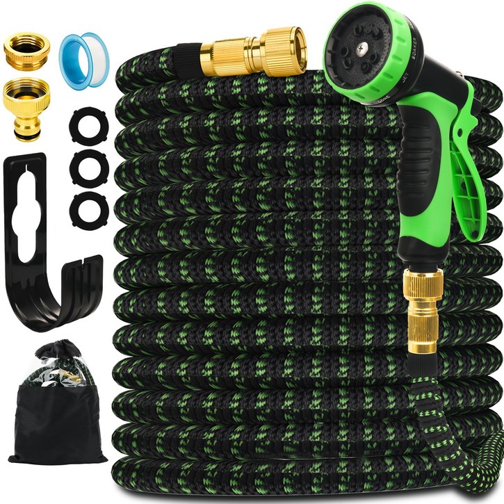 정원 차량용 고압 물호스 베란다 호스 고급 꼬임방지 매직호스 멀티 노줄분사기