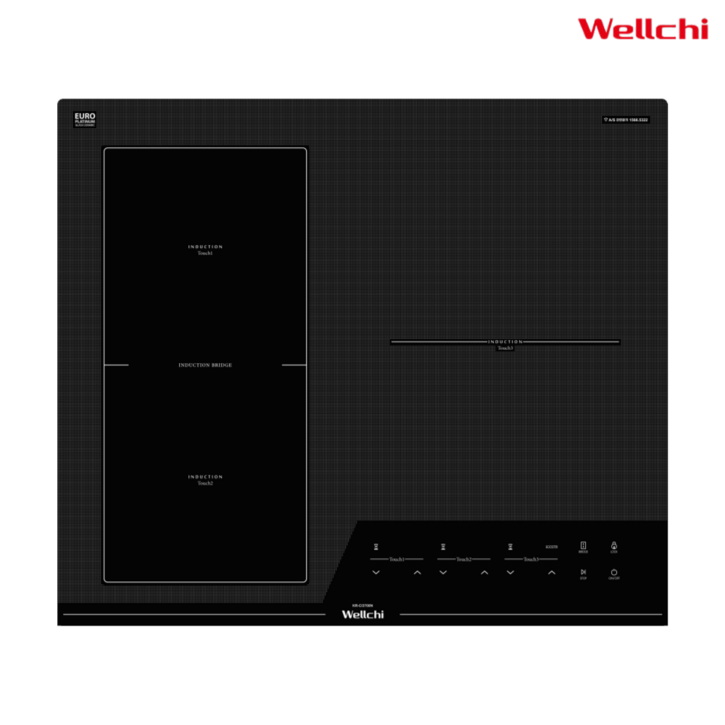 웰치 3구 인덕션 KR-CI3700 가정용 전기레인지 전기렌지 빌트인 매립형