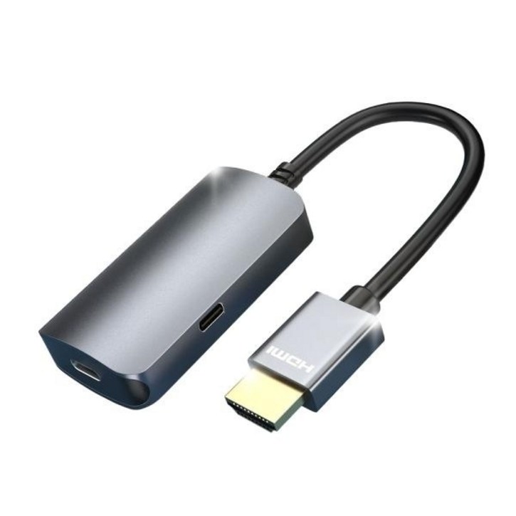 (soopii) HDMI to USB C타입 변환 컨버터 4K 60Hz HC46