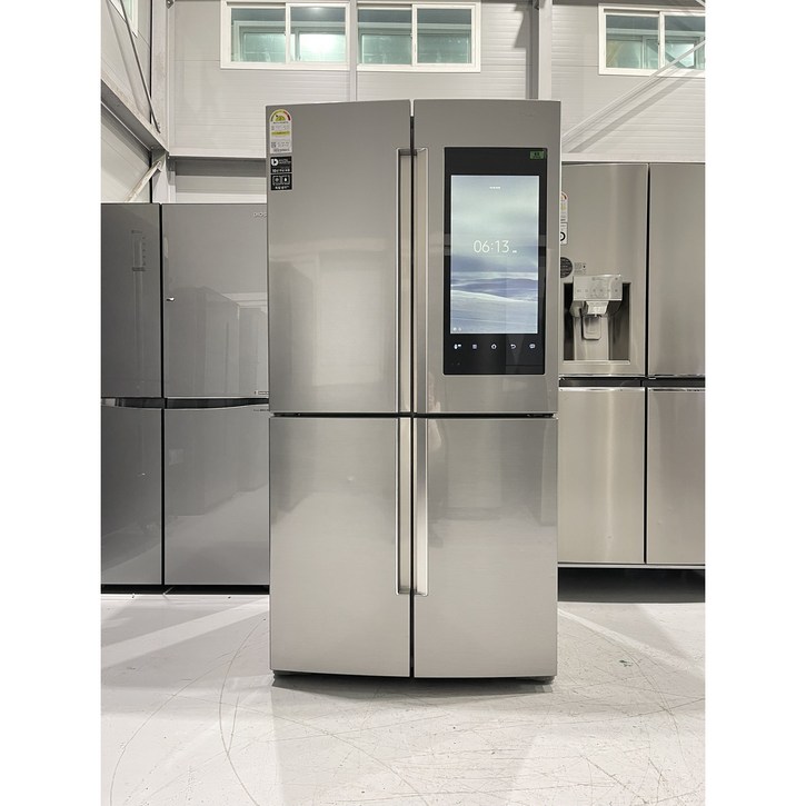 190 삼성 842리터 4도어 중고냉장고 패밀리허브 T9000 상태깨끗 트리플메탈쿨링